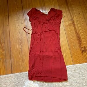 Stella McCartney Red silk minidress size 4